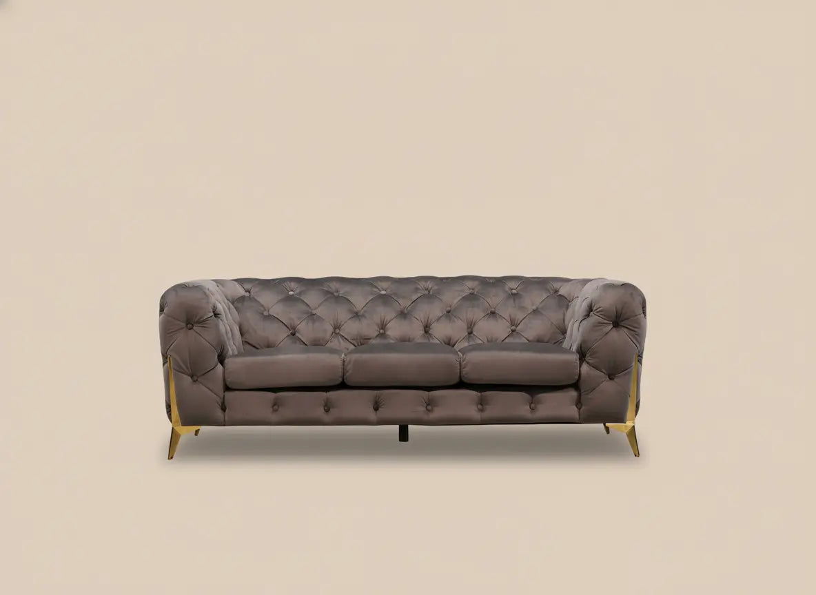 Casper Velvet Sofa