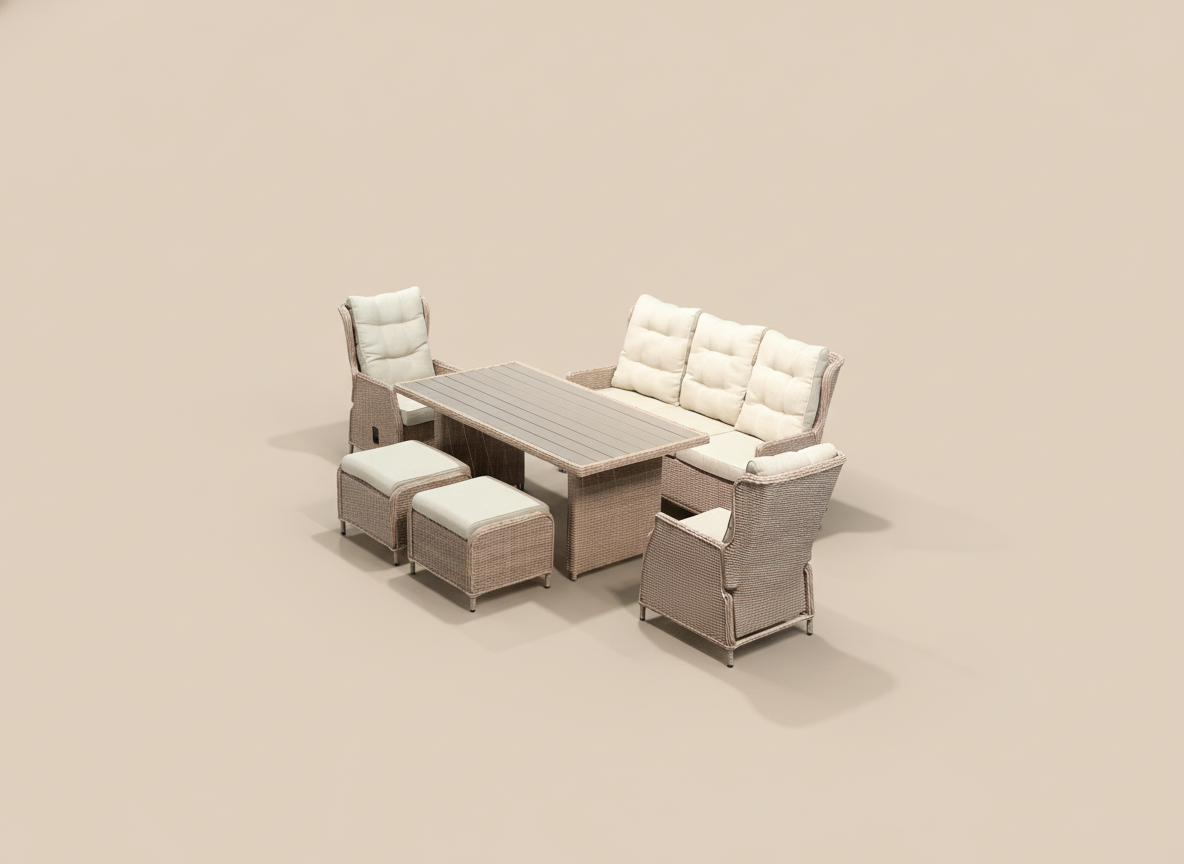 Malaga 6 Pcs Outdoor Set