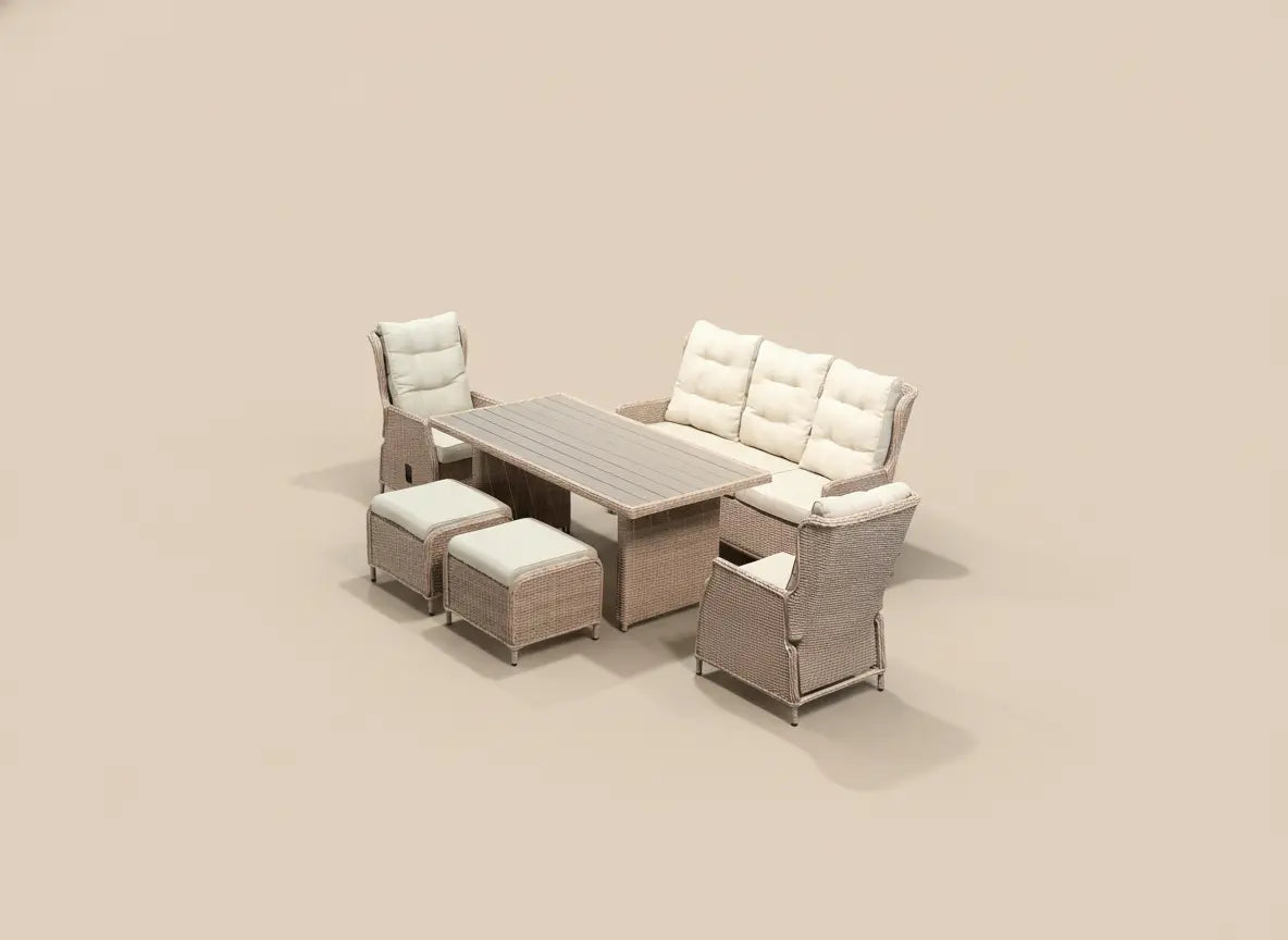 Malaga 6 Pcs Outdoor Set