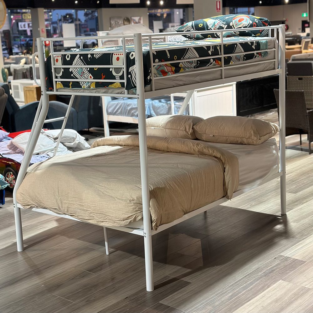 Saffron Metal Single On Double Bunk Bed