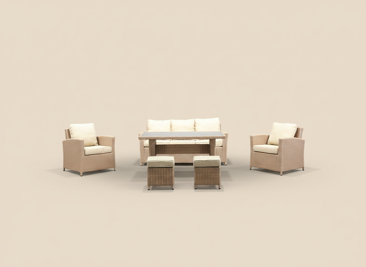 Sarino 6 Pcs Outdoor Set