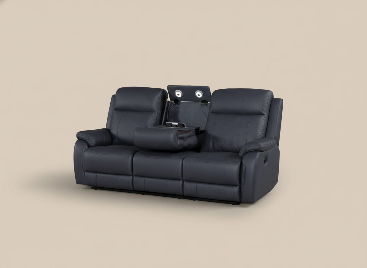 Seattle Suede Electric Recliner