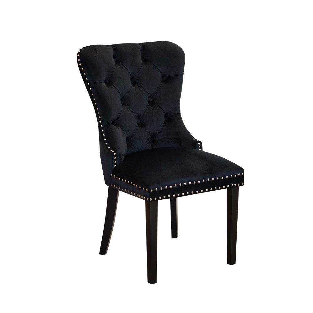 2x Chloe Velvet Dining Chair - Harbour Lane | Furniture & Bedding