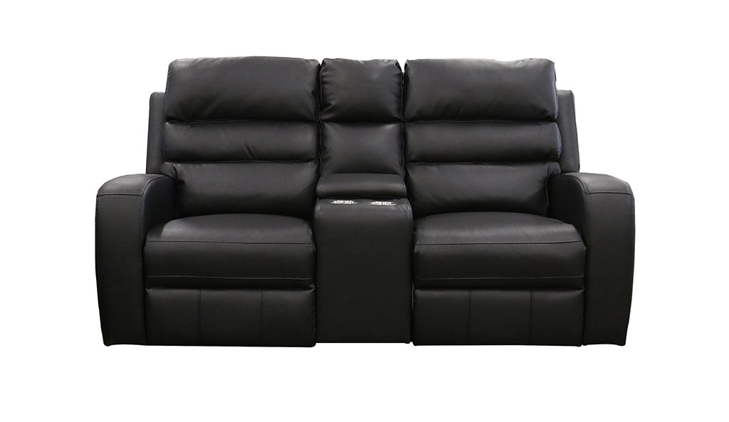 Power Warner Leather Air 4 Seater Home Theater Electric Recliners ...