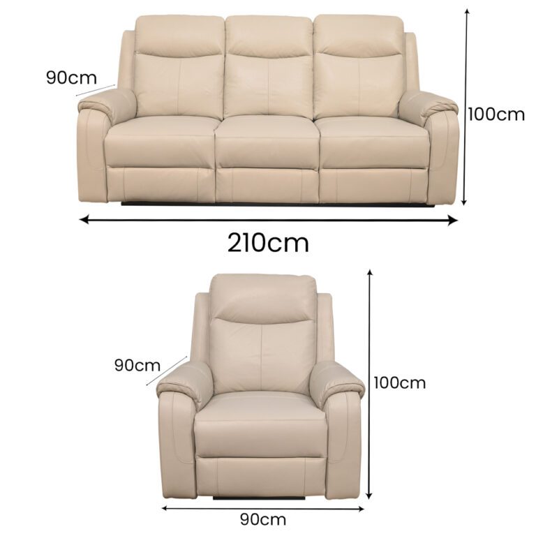 Jason Genuine Leather Electric Recliner Harbour Lane Furniture