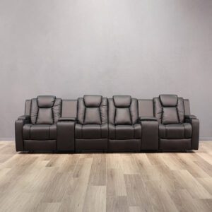 Ritz 4 Seater Manual Theater Recliner